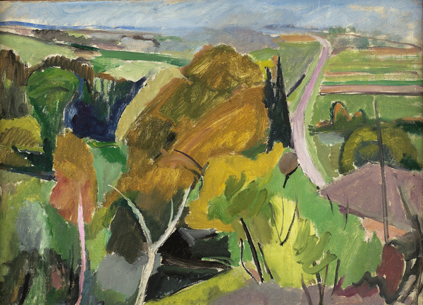 Autumn landscape, Lot et Garonne, c à Mildred Bendall