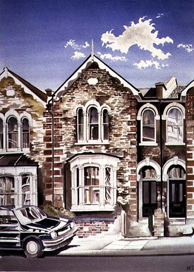 George Cragg''s Birthplace at Number 22, 1997 (w/c on paper)  à Miles  Thistlethwaite