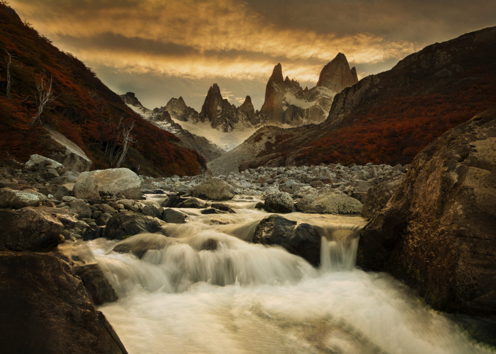 Dusk Patagonia à Ming Chen
