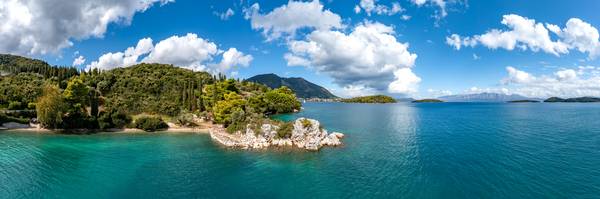 Bucht und Natur im Süden der Ionischen Insel Lefkada, Griechenland à Miro May