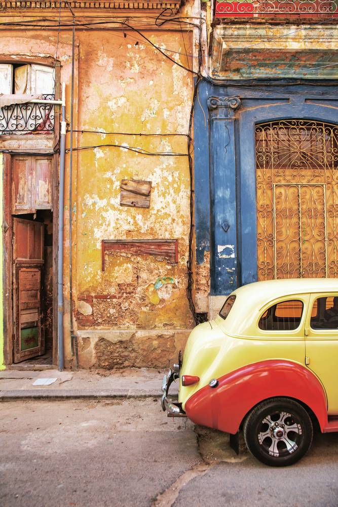 Oldtimer in Havana, Cuba à Miro May