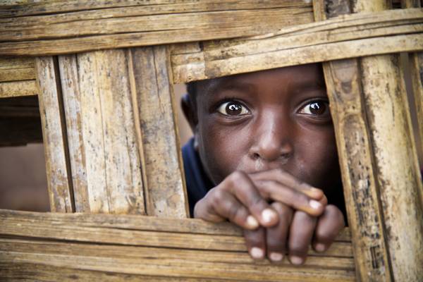 Porträt Kind in Äthiopien, Afrika à Miro May