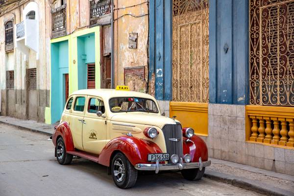 Taxi Havana, Cuba, Oldtimer, Kuba à Miro May