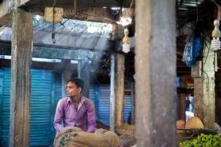 Market in Bangladesch, Asien