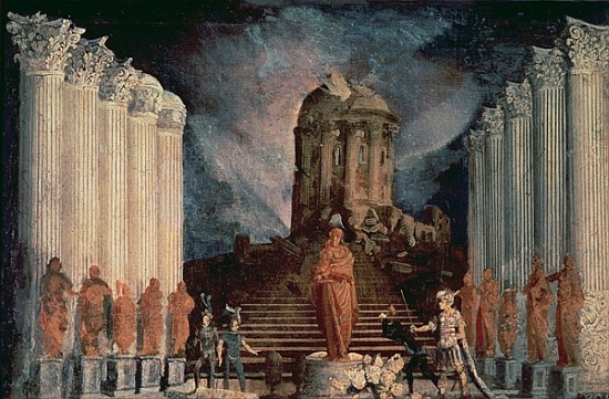 Destruction of the Temple of Jerusalem à Monsu TitusDesiderio