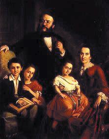 portrait d'une famille distinguée