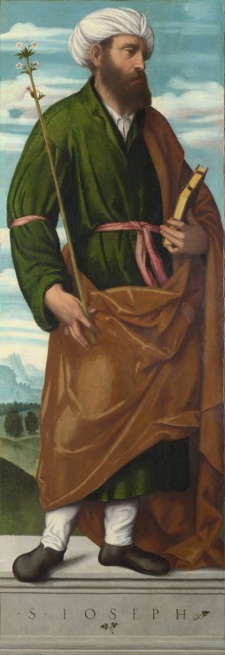 Saint Joseph à Moretto da Brescia