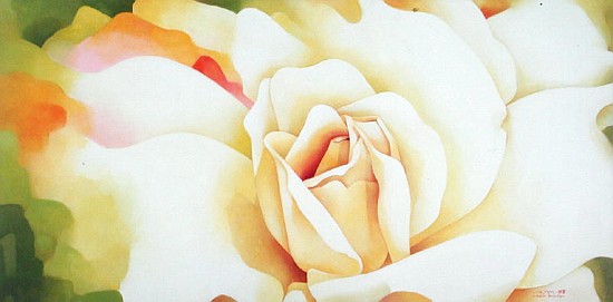 The Rose, 1997 (oil on canvas)  à Myung-Bo  Sim