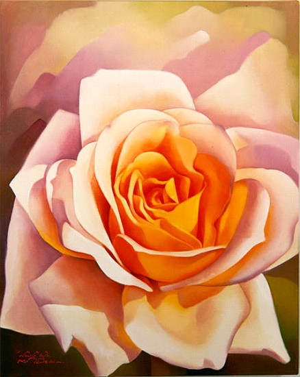 The Rose, 1999 (oil on canvas)  à Myung-Bo  Sim
