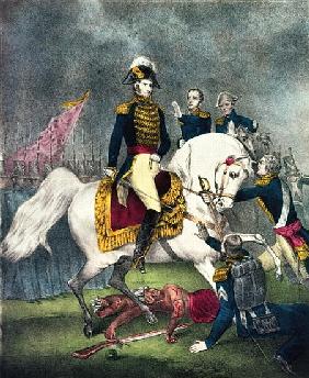 General William H. Harrison (1773-1841) at the Battle of Tippecanoe