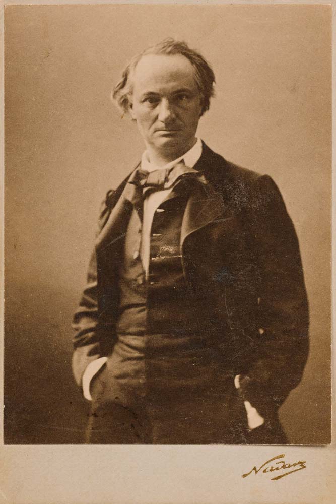Charles Baudelaire (1821-1867) à Nadar