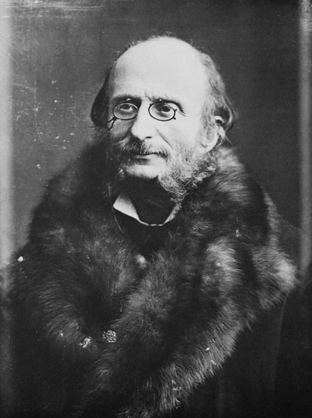 Portrait of Jacques Offenbach (1819-1880) à Nadar