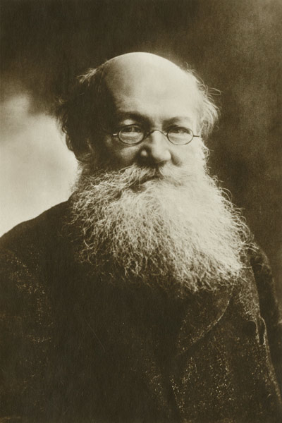 Portrait of Count Peter (Pyotr) Alexeyevich Kropotkin (1842-1921) à Nadar