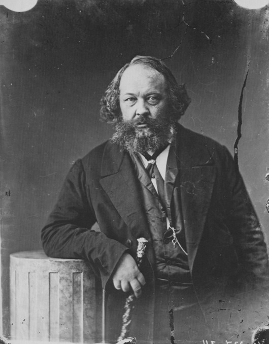 Portrait of Mikhail Alexandrovich Bakunin (1814-1876) à Nadar