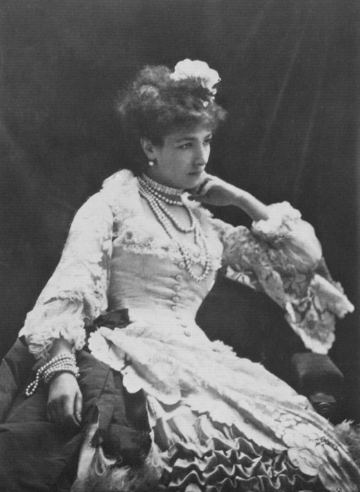 Portrait of Sarah Bernhardt (1844-1923) à Nadar