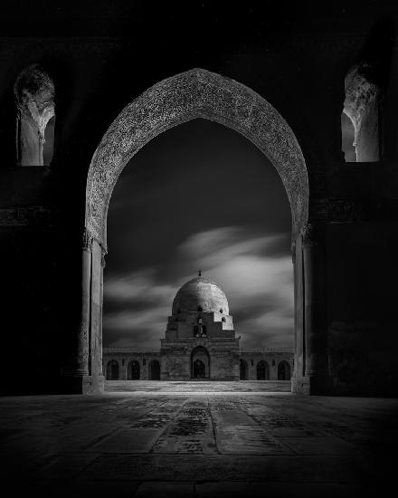 Ibn Tulun Dome Framed