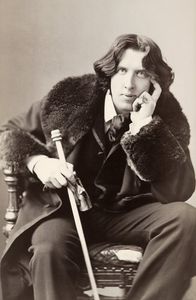 Oscar Wilde (b/w photo)  à Napoleon Sarony