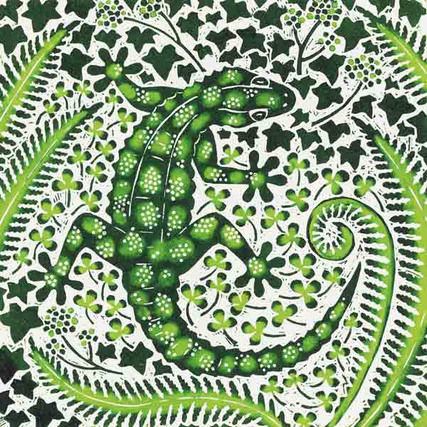 Green Gecko à Nat  Morley