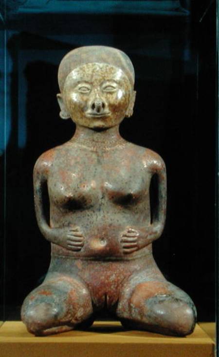 Female Statuette from , Mexico à Nayarit
