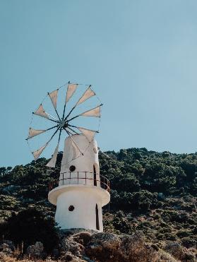 Esel auf Kreta, Lasithi Hochebene