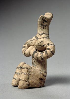 Steatopygous figure, Tell Halaf, 6th-5th Millennium BC (terracotta) à Neolithic