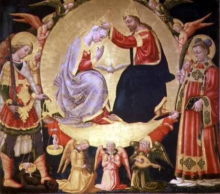 Coronation of the Virgin à Neri di Bicci