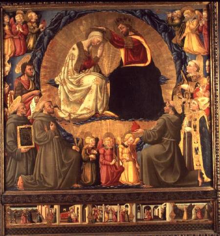 Coronation of the Virgin à Neri di Bicci