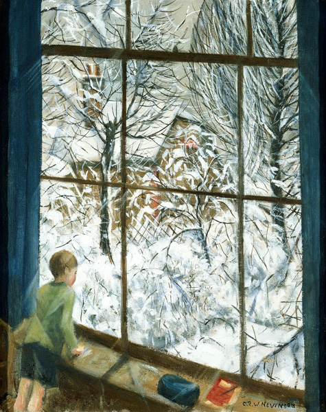 Blick in den Schnee à Christopher R.W. Nevinson