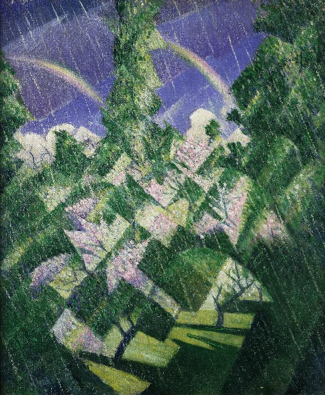 Die vier Jahreszeiten: Frühling à Christopher R.W. Nevinson