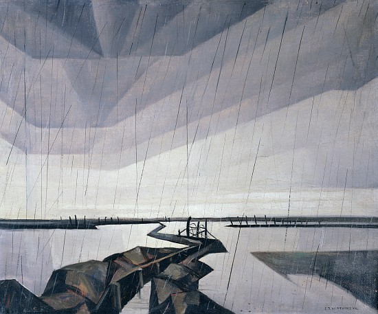 Flooded trench on the Yser à Christopher R.W. Nevinson