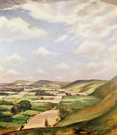 Sussex Landscape à Christopher R.W. Nevinson
