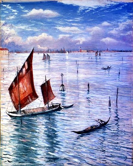 Venice from the Lido à Christopher R.W. Nevinson