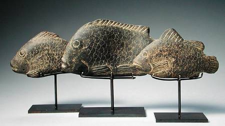 Three fish à New Kingdom Egyptian