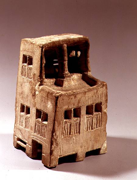 Model of a house à New Kingdom Egyptian