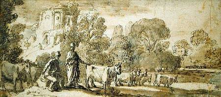 Mercury and Argus with a Herd of Cattle à Nicolaes  Cornelisz Moeyaert