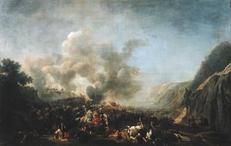 General Jean Andoche Junot (1771-1813) Duc d'Abrantes, at the Battle of Nazareth à Nicolas Antoine Taunay