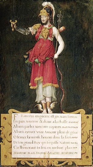 Francois I (1494-1547) as a composite deity à Nicolas Belin