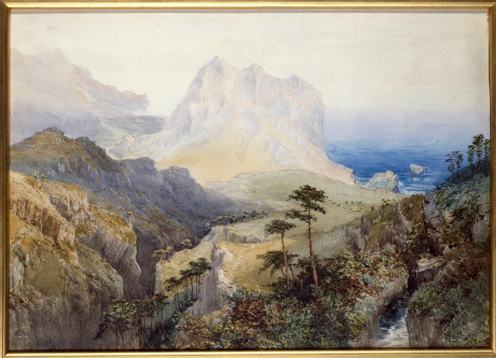 A Gorge near the Sea, Southern Alps, New Zealand à Nicolas Chevalier