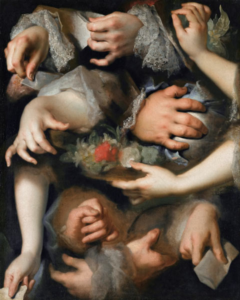 Study of Hands à Nicolas de Largillière