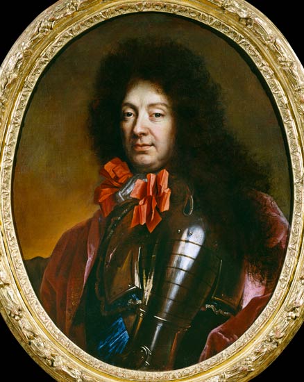 Portrait of Francois Adhemar de Castellane de Monteil (1629-1714) Count of Grignan à Nicolas de Largilliere