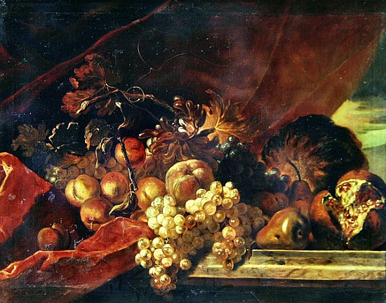 Still life of fruit à Nicolas de Largilliere