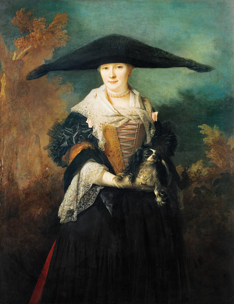 La Belle Strasbourgeoise, possibly the nuptial portrait of the artist's sister Marie-Elizabeth à Nicolas de Largilliere