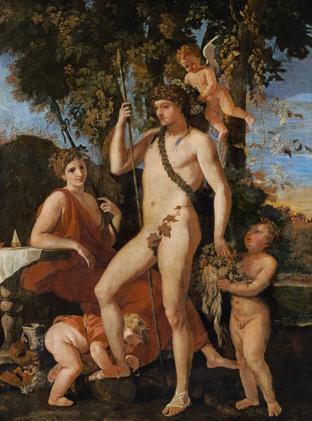 Bacchus / Dionysus à Nicolas Poussin