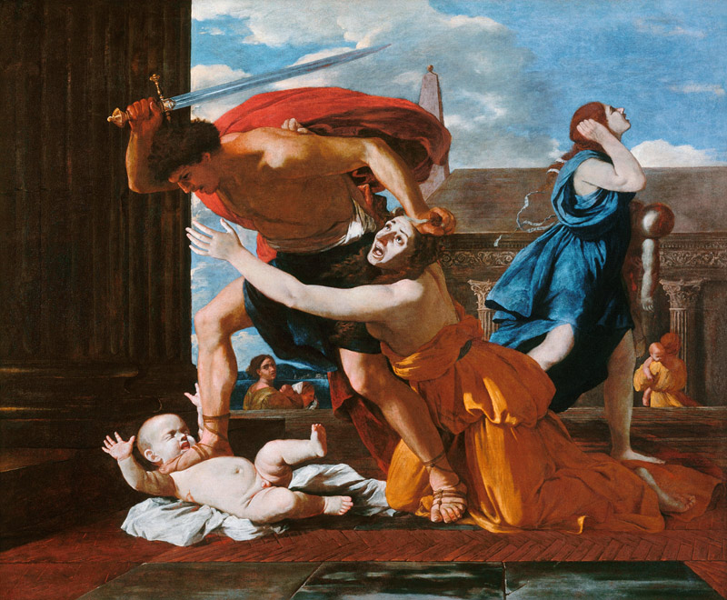 The Massacre of the Innocents à Nicolas Poussin