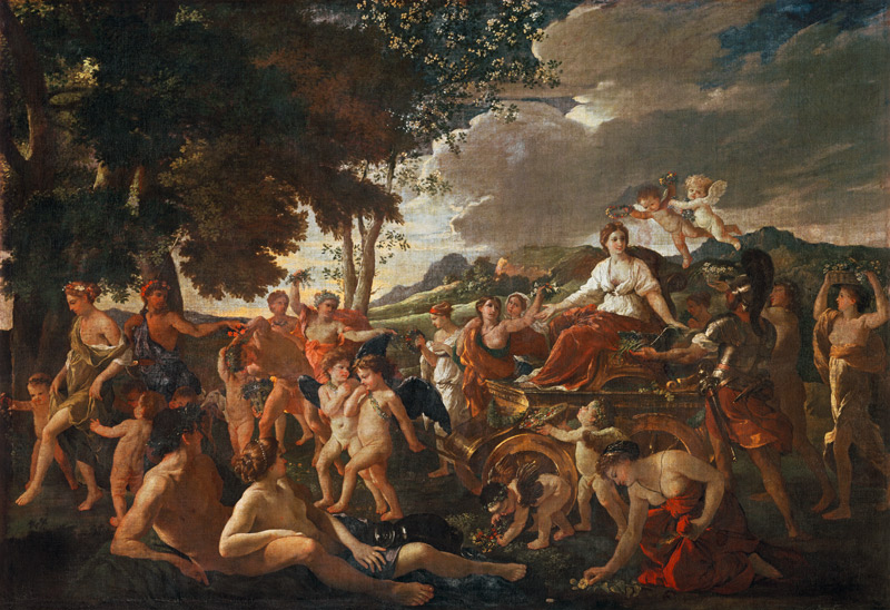 The Triumph of Flora à Nicolas Poussin