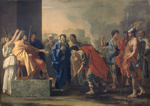 Die Grossmut des Scipio à Nicolas Poussin
