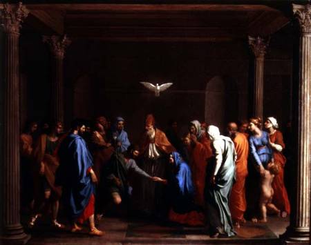 The Marriage of the Virgin à Nicolas Poussin