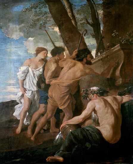 The Shepherds and Shepherdesses of Arcadia à Nicolas Poussin