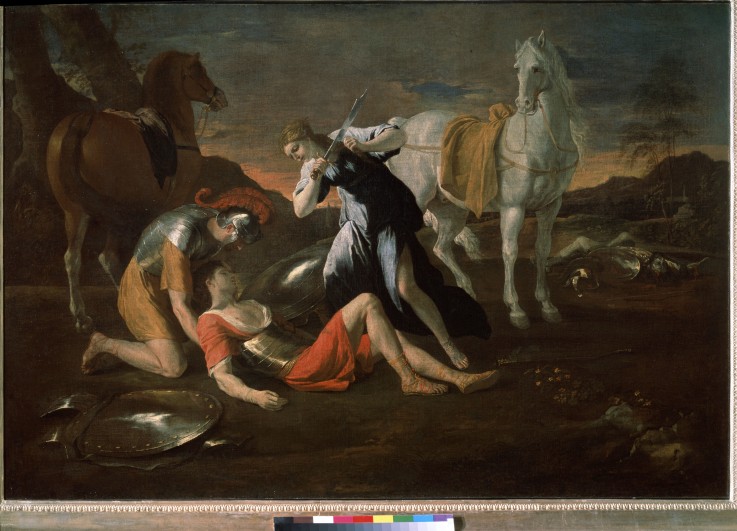 Tancred and Erminia à Nicolas Poussin