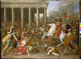 La destruction du temple de Jerusalem par des Titus
